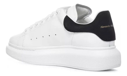 Tenis Alexander Mcqueen Talón Negro Clásico Oversized