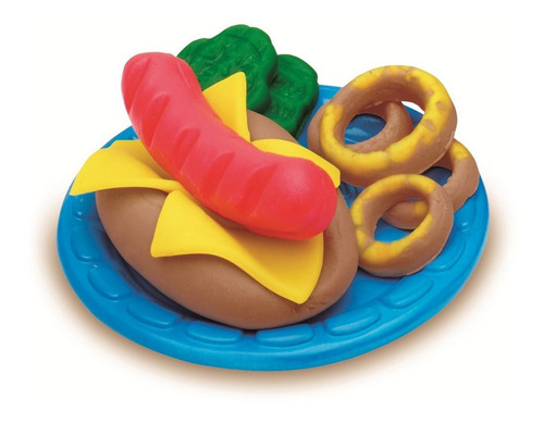 Massinha Play Doh Festa Do Hamburguer - Hasbro