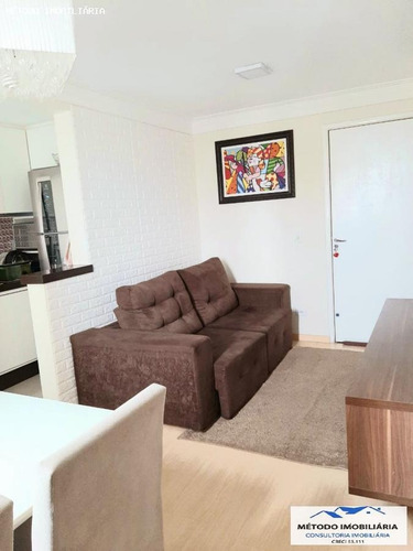 Apartamento Para Venda Em Mauá, Parque São Vicente, 2 Dormitórios, 1 Banheiro, 1 Vaga - 12867_1-1612535