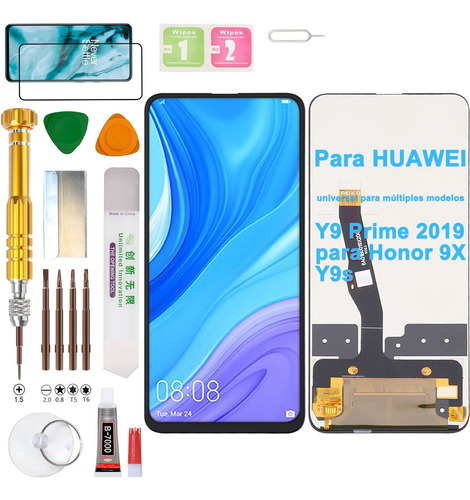 Pantalla Para Huawei Y9 Prime 2019 / Y9s / Honor 9x Stk-lx3