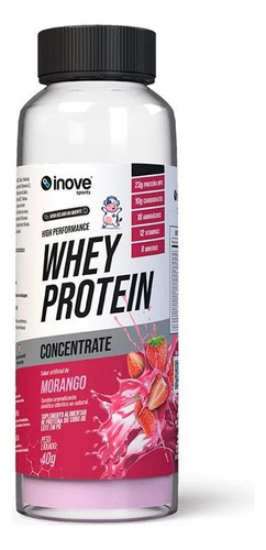 Suplemento Whey Protein Concentrate Dose Única Inove
