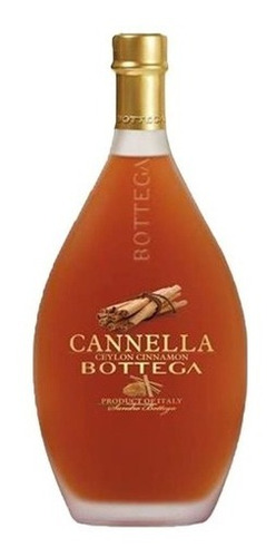 Licor Bottega Canela 500ml.  Envío Gratis