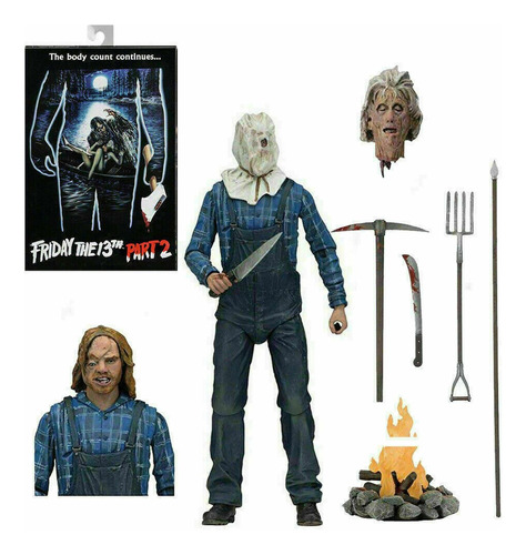 Viernes 13, Parte 2 Jason Vorhees Figura Modelo Juguete