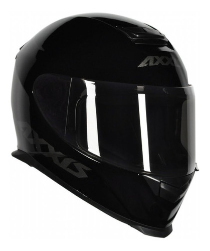 Capacete Axxis Eagle Solid Mono Gloss Black Grey