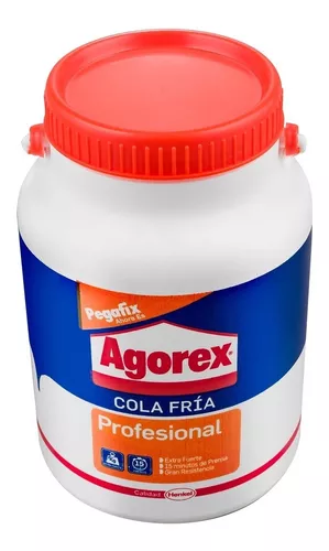 Cola fria Agorex extra fuerte madera 3.2kg lechero
