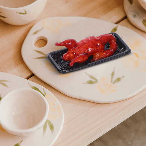Comida En Miniatura Para Casas De Muñecas: Juguete De Simula