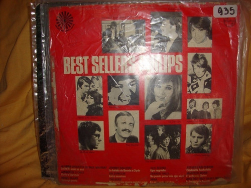 Vinilo Best Sellers Philips Hallyday Dalila Herd Mina Br1