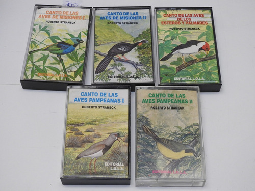Ca 0233 - Canto De Las Aves 5 Cassettes - Straneck 