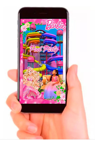 Video Invitación Barbie Cumpleaños Mod2