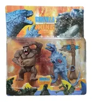 Comprar Muñecos Godzilla Vs King Kong Blister X 2, Articulados