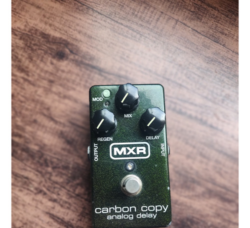 Pedal  Mxr Carbon Copy Analog Delay M169  