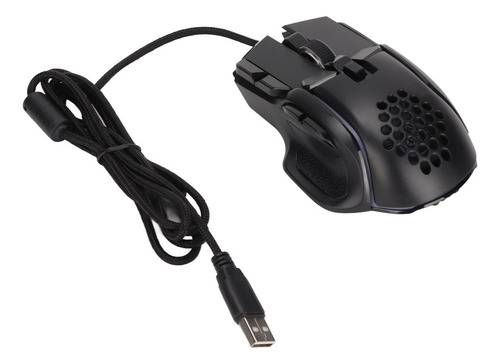 St Mouse Mecânico Com Fio, 13 Efeitos Rgb, Nível