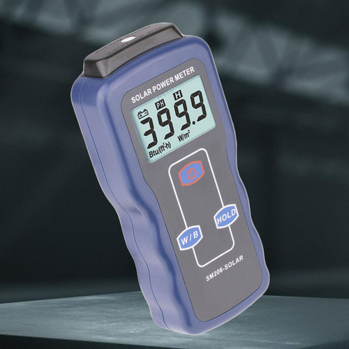 Medidor De Energía Solar Digital Portátil Probador De