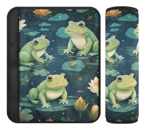 Frogs On The Pond - Fundas Para Correa De Asiento De