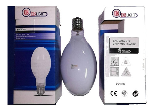 Bombillo Luz Mixta 500w 220v E40 Db Light Bml