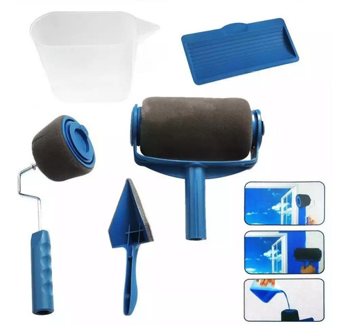 Imagen 6 de 6 de Rodillo Rellenable Para Pintar Paint