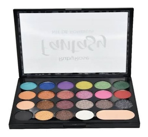 Paleta Sombra Fantasy Com 22 Cores E 1 Primer Ruby Rose Cor da sombra Variadas