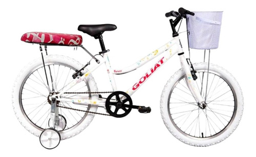 Bicicleta Infantil Goliat Aro 20 Paracas Blanco