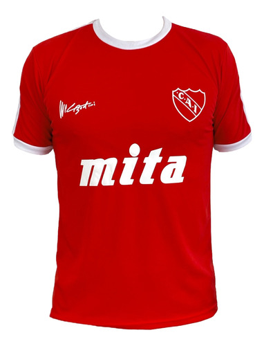 Camiseta Independiente Homenaje Bochini Retro