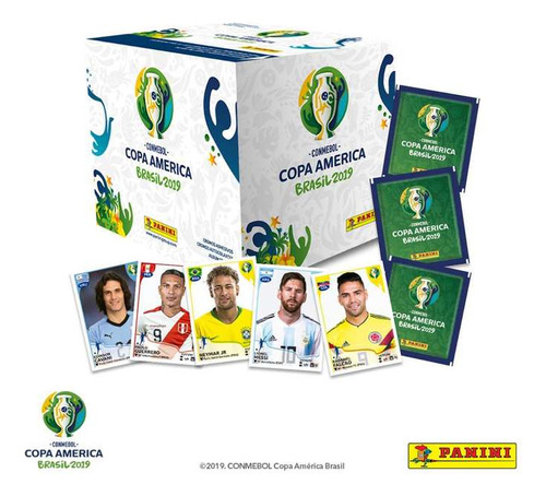 Caja Copa América Brazil 2019 Panini 