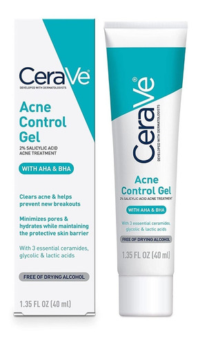 Gel Anti-acné Cerave Sin Aceite Controla Elimina Brotes 