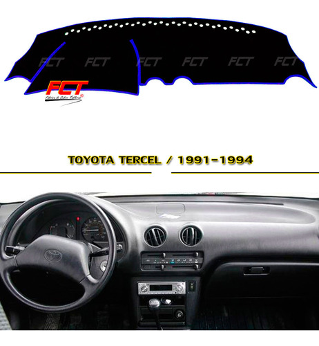 Cubre Tablero Premium / Toyota Tercel / 1991 1992 1993 1994