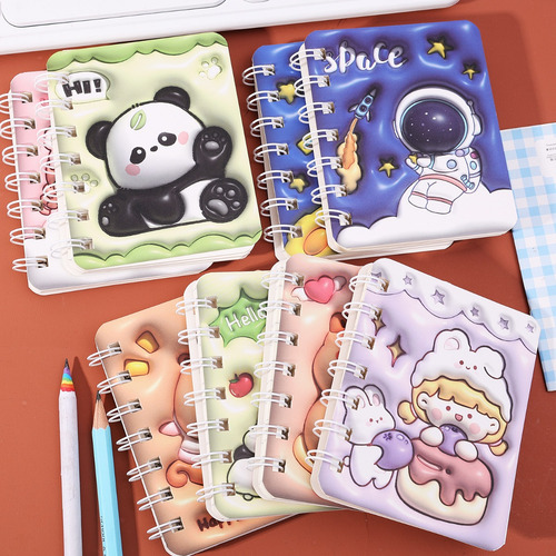 Juego De Cuadernos A7 Con Dibujos Animados De 10 Piezas (pap