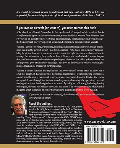 Mike Busch On Airplane Ownership (volume 1) What Every Airc, De Busch, Mike. Editorial Independently Published, Tapa Blanda En Inglés, 2019