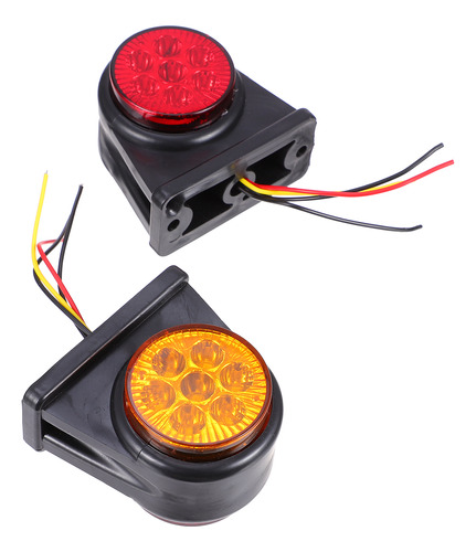 Luz Para Luz Trasera De Coche Bicolor, 2 Piezas