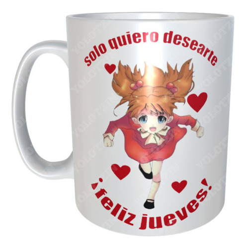 Taza Evangel Azuka Langley Feliz Jueves M2nombreycajaregalo