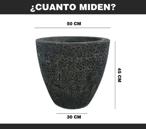 Imagen 7 de 7 de Maceta Minimalista Cilíndrica (mejor Que Fibra De Vidrio)
