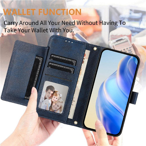 Funda Abatible For Oukitel C51 Titular De La Tarjeta Pu