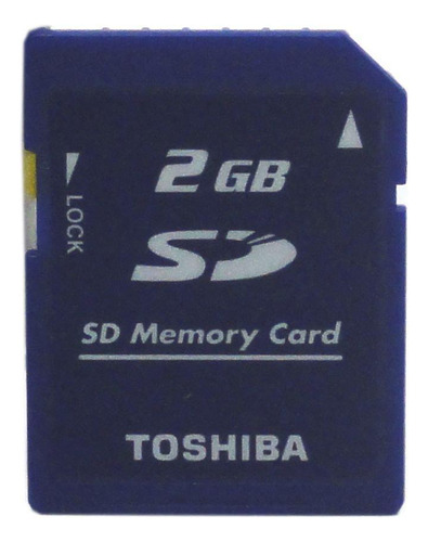 Tarjeta de memoria Sd de 2 GB - Toshiba