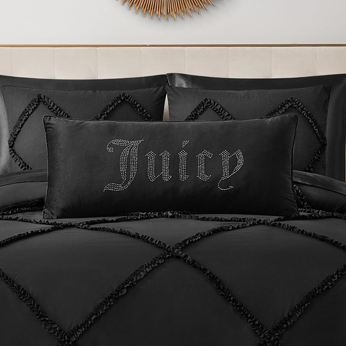 Almohada Decorativa Rectangular Juicy Couture De 1 Pieza, 16