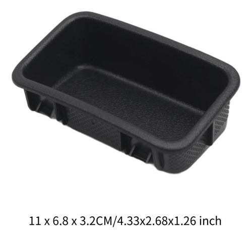 Caja De Monedas Para Automóvil, Compartimento De Negro