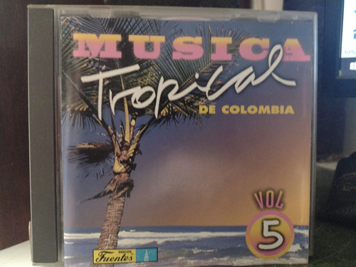 Musica Tropical De Colombia Vol.5 Cd Merengue Salsa Cumbia 