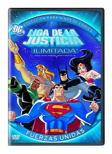 Liga De La Justicia Ilimitada Fuerzas Unidas Película Dvd