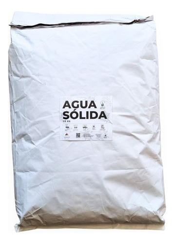 Agua Sólida, Hidrogel, Riego, Lluvia   Envío Gratis - 25 Kg