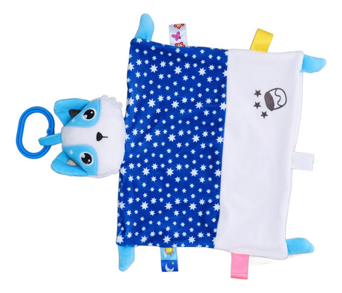 Manta De Seguridad Para Bebés Kitten Sensory Toy Con Etiquet