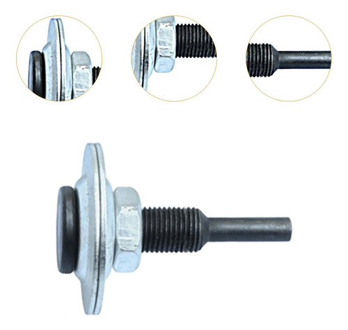 Adaptador De Broca E Esmerilhadeira Angular Haste De 6 Mm