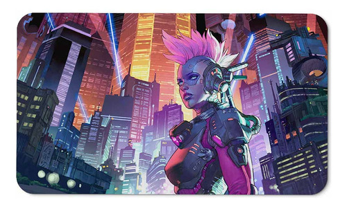 Paramint Cyberpunk (stitched) - Mtg Playmat De Clint Cearley