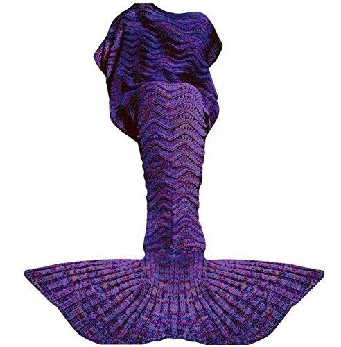 Fu Store Mermaid Tail Manta Crochet Para