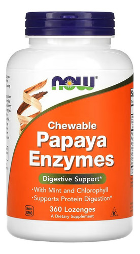 Enzimas Digestivas Papaya Enzyme