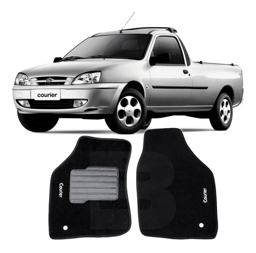 Tapete Carpete Confort Bordado Ford Courier ( Todos )