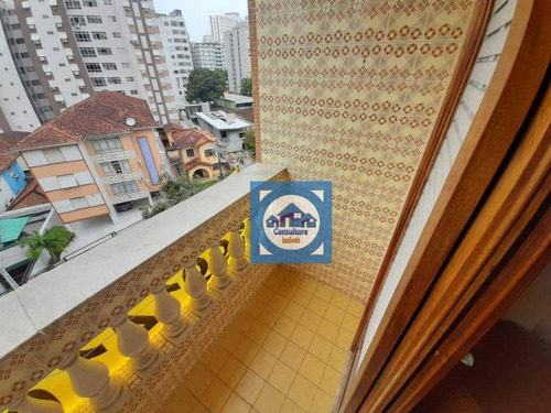 Imagem 18 de 30 de Apartamento Com 3 Dormitórios À Venda, 220 M² Por R$ 750.000,00 - José Menino - Santos/sp - Ap2077