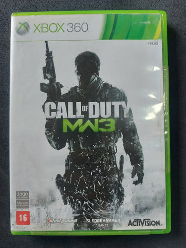 Jogo Call Of Duty Mw3 Xbox 360 Mídia Física Usado