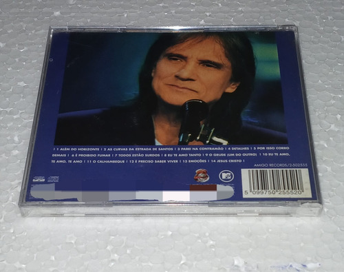 Cd - Roberto Carlos - Acustico Mtv Estandar