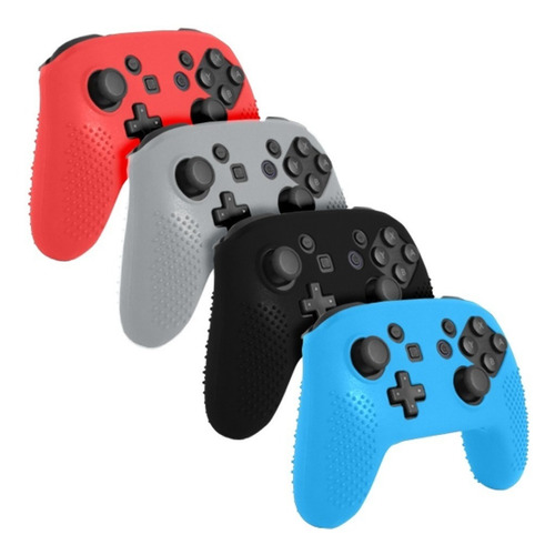 Protector Silicón Switch Pro Controller + Thumbs De Regalo | Envio Gratis | Control Palanca Grips Funda Cubierta