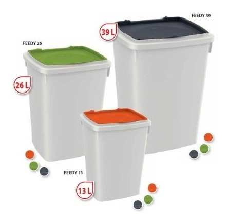 Imagen 4 de 9 de Contenedor De Comida Para Perros Ferplast Feedy 15 Kilos
