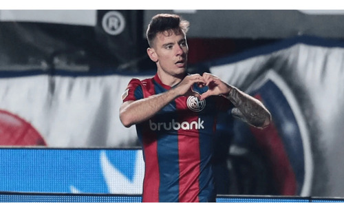 San Lorenzo Nike Titular 2022 Sponsor Brubank #21 Braida (Usado)